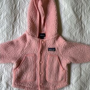Patagonia Baby Pink Fleece Jacket